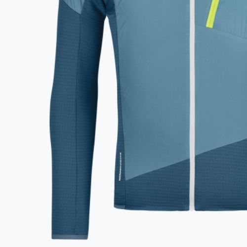 Hanorac de trekking pentru bărbați Ortovox Ladiz Hybrid albastru marin 86949