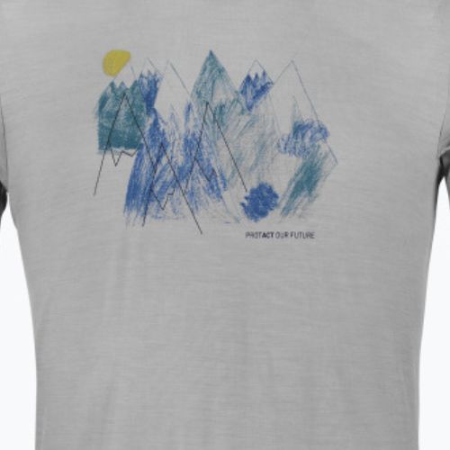 Cămașă de trekking pentru bărbați Ortovox 140 Cool Mtn Playground gri 88302