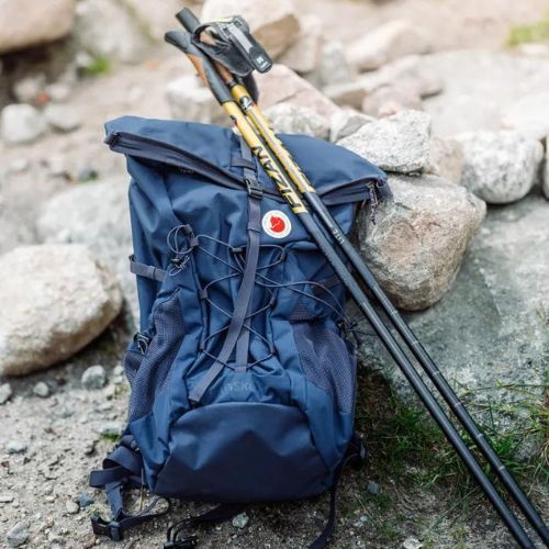 Fjällräven Abisko Hike Foldsack 25 l rucsac de trekking albastru marin F27222