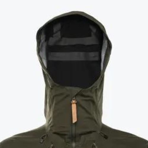 Jachetă de ploaie Fjällräven Keb Eco-Shell pentru bărbați, verde F82411