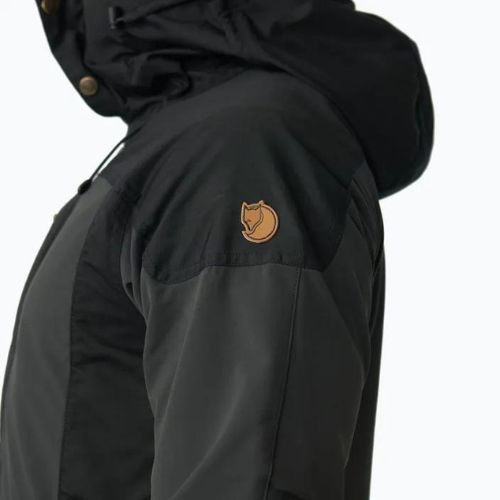 Jachetă de vânt Fjällräven Keb pentru bărbați, negru F87211