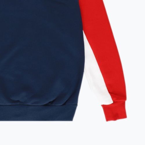 Bluză pentru bărbați PROSTO Half Zip Sweatshirt roșie KL222MSWE1133
