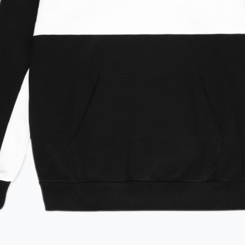 Bluză pentru bărbați PROSTO Half Zip Sweatshirt neagră KL222MSWE1132