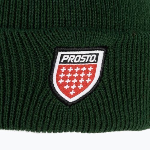 Căciulă de iarnă pentru bărbați PROSTO Brand verde KL222MACC2172U