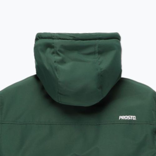 Geacă de iarnă pentru bărbați PROSTO Bomber verde KL222MOUT1042