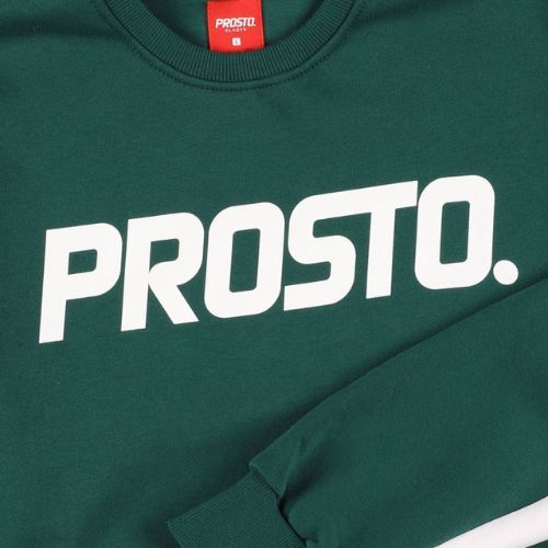 Bluză pentru bărbați PROSTO Classic XXII verde KL222MSWE1034