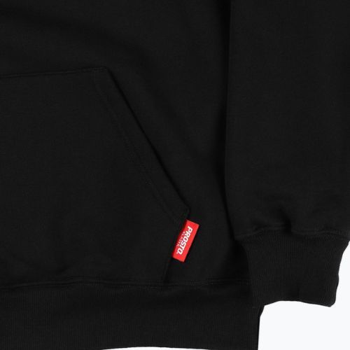Bluza z kapturem męska PROSTO Just czarna KL222MSWE2181