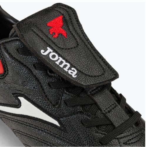 Ghete de fotbal Joma Aguila Cup FG pentru bărbați, negru/roșu