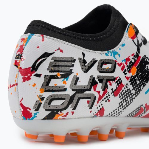 Joma Evolution AG ghete de fotbal pentru bărbați alb/negru/portocaliu
