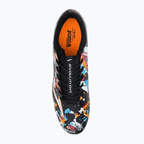 Joma Evolution FG ghete de fotbal pentru bărbați negru/alb/roșu