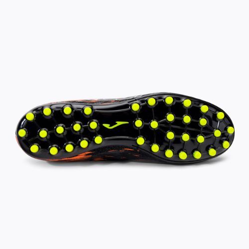Joma Super Copa AG ghete de fotbal pentru bărbați negru/coral