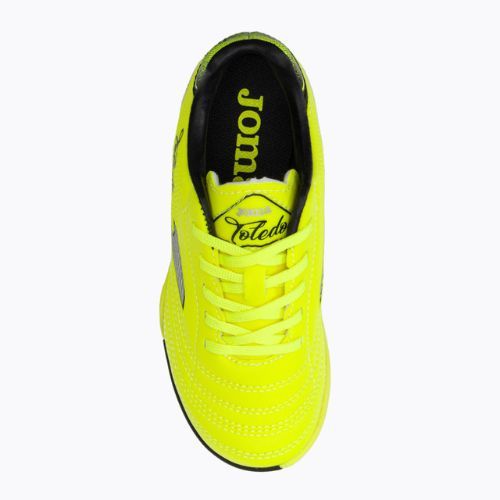 Joma Toledo TF ghete de fotbal pentru copii Lemon fluor/negru