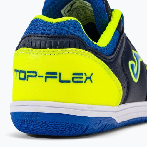Ghete de fotbal pentru copii Joma Top Flex IN navy/galben