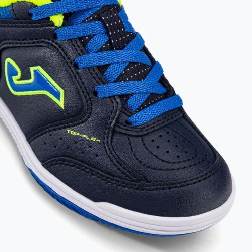 Ghete de fotbal pentru copii Joma Top Flex IN navy/galben