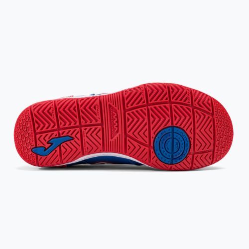 Ghete de fotbal pentru copii Joma Top Flex IN royal/roșu