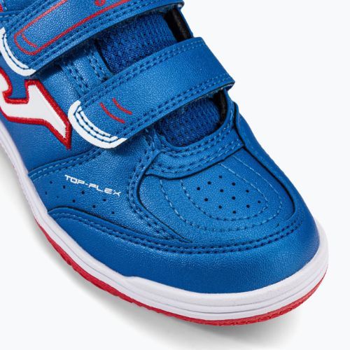 Ghete de fotbal pentru copii Joma Top Flex IN royal/roșu