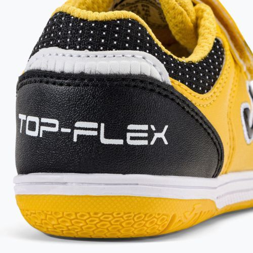 Cizme de fotbal pentru copii Joma Top Flex IN portocaliu/safron/negru