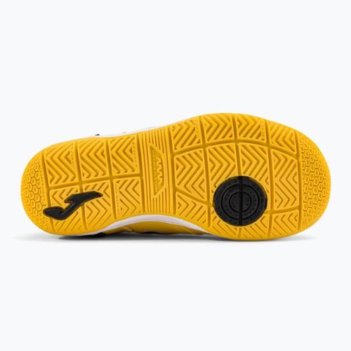 Cizme de fotbal pentru copii Joma Top Flex IN portocaliu/safron/negru