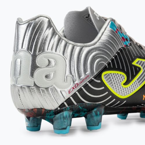 Joma ghete de fotbal pentru bărbați Xpander FG negru/argintiu