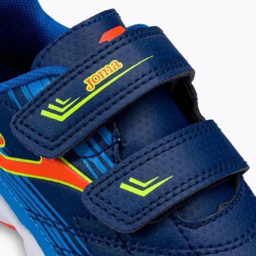 Joma Xpander IN navy/orange fluor pentru copii ghete de fotbal pentru copii