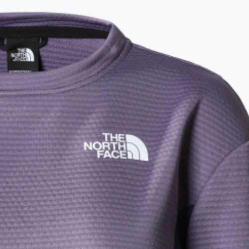 Bluză de trekking pentru femei The North Face Ma Crew Neck Fleece gri-albastră NF0A824QIJV1