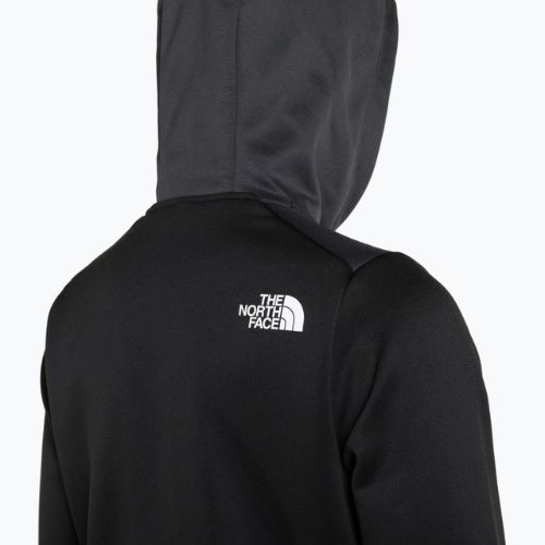 Bluză de trekking pentru femei The North Face Reaxion Fleece P/O Hoodie negru-gri NF0A7ZACKT01