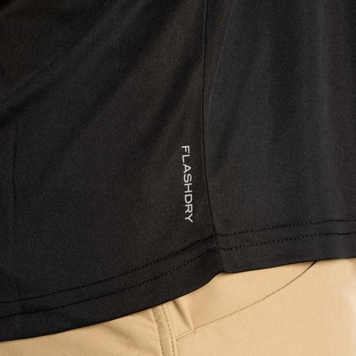 Tricou de trekking pentru bărbați The North Face Reaxion Red Box negru-alb NF0A4CDWKY41