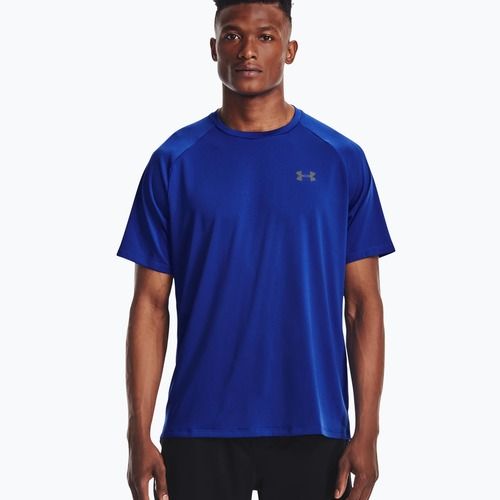 Tricou de antrenament pentru bărbați Under Armour Tech 2.0 SS Tee albastru 1326413