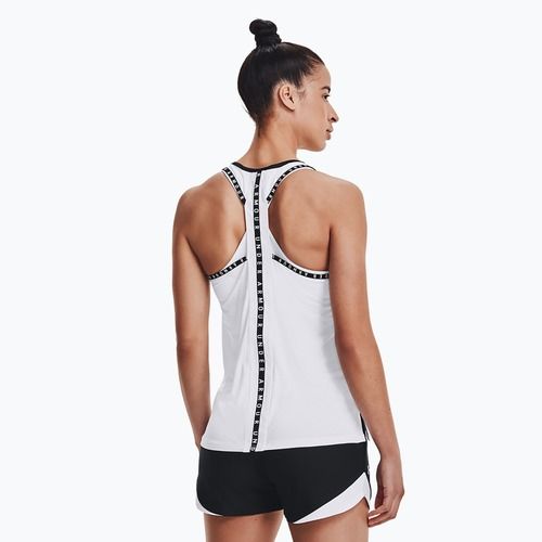 Under Armour Knockout Tank tricou de antrenament pentru femei alb 1351596