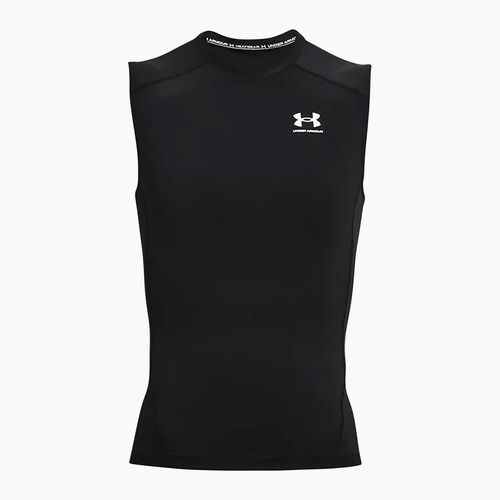Tricou de antrenament pentru bărbați Under Armour HG Armour Comp SL negru 1361522-001