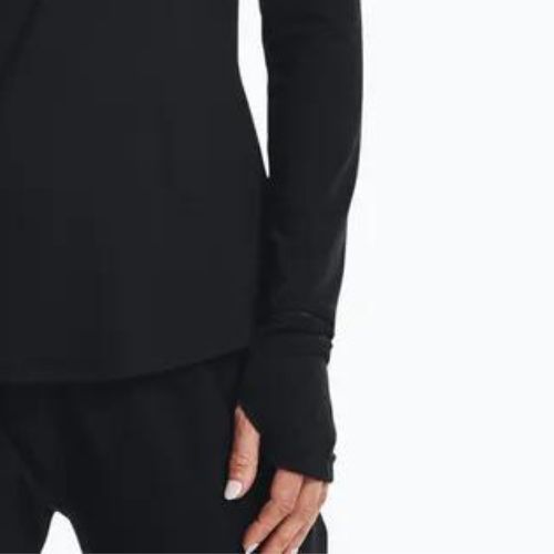 Under Armour Qualifier Run 2.0 Half Zip tricou de alergare pentru femei negru 1365632