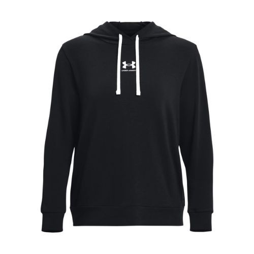 Bluză pentru femei Under Armour Rival Terry Hoodie black/white