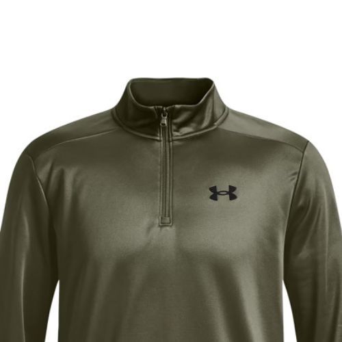 Under Armour Armour Fleece Fleece 1/4 Zip tricou de antrenament pentru bărbați verde 1373358