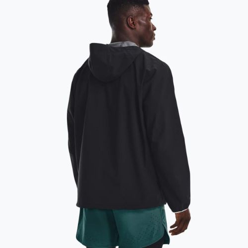 Jachetă de antrenament pentru bărbați Under Armour Cloudstrike Stretch negru 1376066