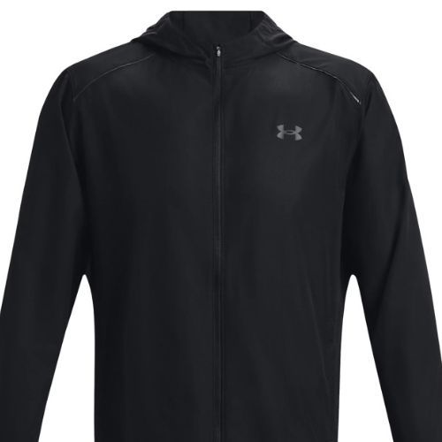 Under Armour Storm Run Geacă de alergare cu glugă pentru bărbați negru 1376795