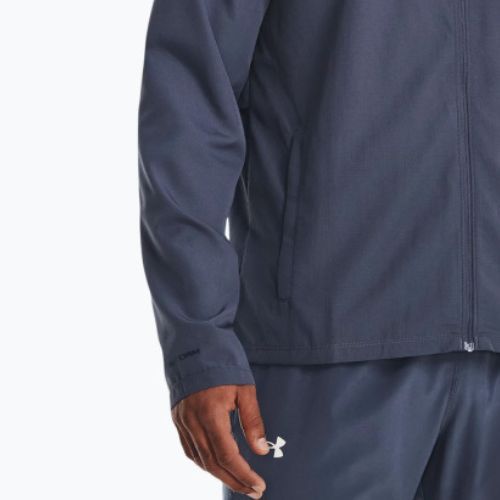 Jachetă de alergare Under Armour Storm Run cu glugă pentru bărbați, albastru 1376795
