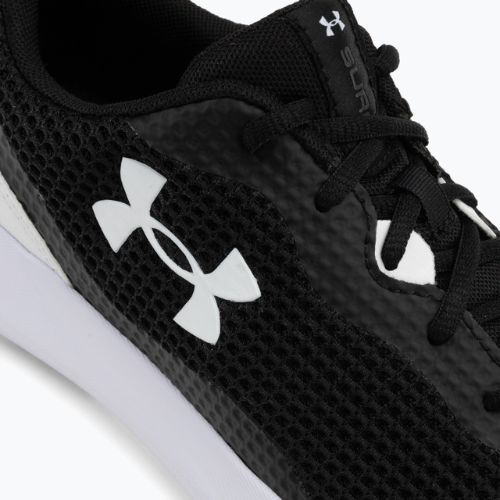 Under Armour Surge 3 bărbați pantofi de alergare negru și alb 3024883