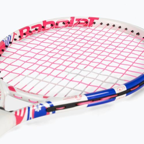Rachetă de tenis Babolat B Fly 17 pentru copii, alb și roz 140483