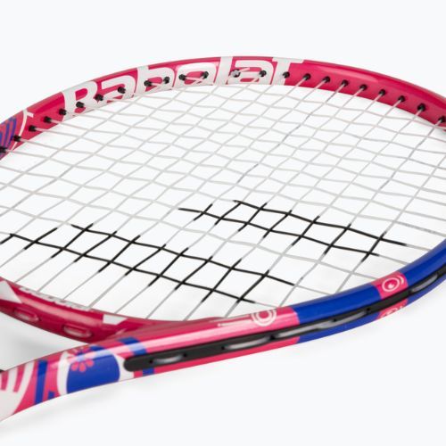 Rachetă de tenis Babolat B Fly 19 pentru copii, roz și alb 140484