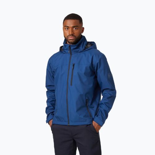 Geacă pentru bărbați Helly Hansen Crew Hooded albastră 33875_606