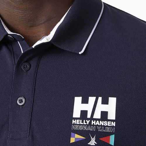Tricou de trekking pentru bărbați Helly Hansen Skagerrak bleumarin 34248_597