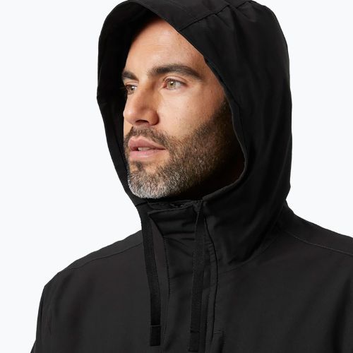Palton de iarnă pentru bărbați Helly Hansen Mono Material Insulated Rain Coat negru 53644_990