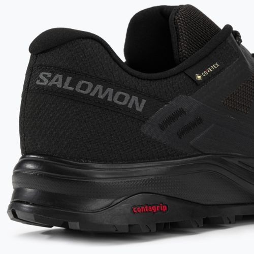 Încălțăminte de trekking pentru bărbați Salomon Outrise GTX neagră L47141800