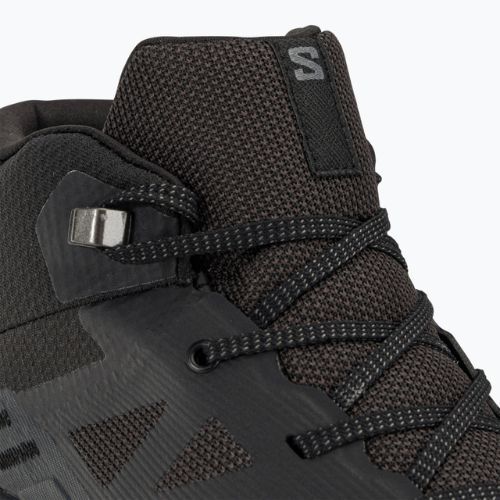 Încălțăminte de trekking pentru bărbați Salomon Outrise Mid GTX neagră L47143500