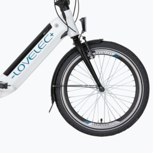 LOVELEC Izar Izar 12Ah bicicletă electrică pliabilă albă B400369