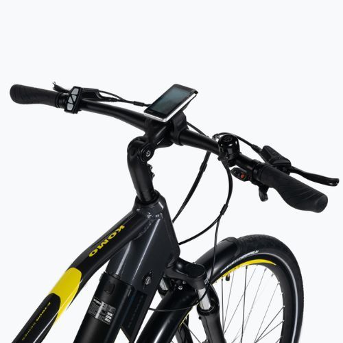 Bicicleta electrică LOVELEC Komo Man 16Ah gri-galben B400363
