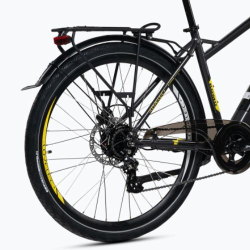 Bicicleta electrică LOVELEC Komo Man 16Ah gri-galben B400363