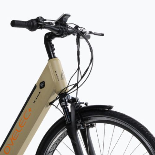 Bicicleta electrică LOVELEC Rana 16Ah bej/negru B400372