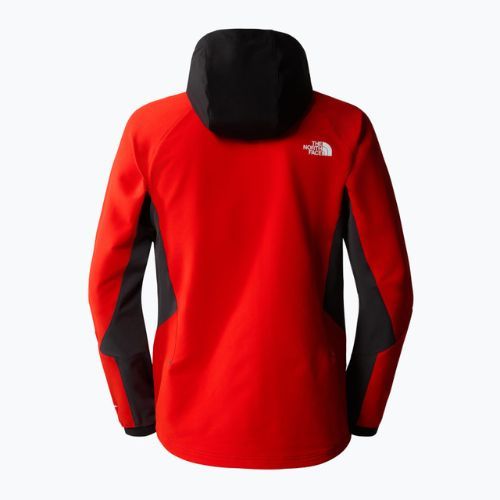 Jachetă softshell pentru bărbați The North Face AO Softshell Hoodie roșu NF0A7ZF5IJN1