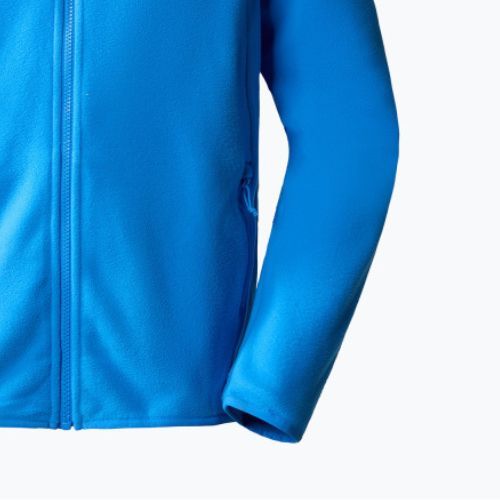 Tricou fleece pentru bărbați The North Face 100 Glacier FZ albastru NF0A5IHQLV61